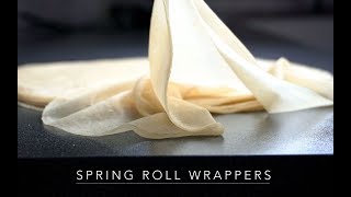 spring roll wrappers samosa patti samosa sheets how to make and how to fold it in three easy ways [upl. by Andres]