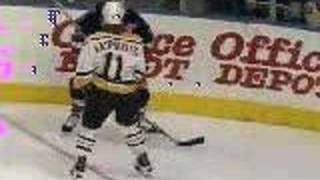 Mark Messier vs Darius Kasparaitis Hockey Fight [upl. by Rosalind]