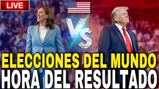 🔴 DIRECTO HORA DEL RESULTADO ELECCIONES DEL MUNDO EN EEUU [upl. by Anrol867]