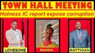 Town Hall Holness IC report expose corruption Govt Min McKenzie calling for civil unrest in Ja [upl. by Burke]