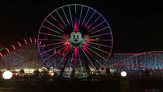 Mickey’s death wheel Disney mickeymouse disneycaliforniaadventure [upl. by Enyawad]