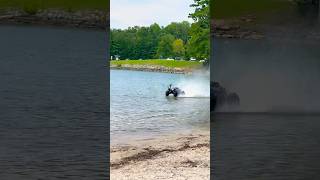 Walking on water with my Traxxas XMaxx rctruck traxxasxmaxx xmaxx8s Traxxas [upl. by Eisler418]