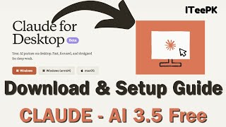 How to Set Up Claude AI Desktop App  Complete Setup Tutorial for Beginners [upl. by Bunce]