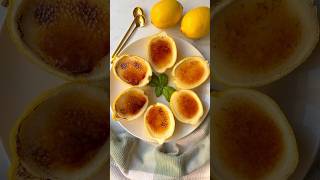 4Ingredient Lemon Possets Brûléed [upl. by Aitra]