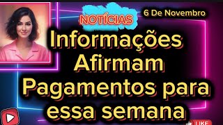 Notícias apontam pagamentos para hoje será o fim dessa espera [upl. by Yannodrahc]