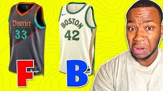 We Graded More AWFUL 2024 NBA City Jerseys [upl. by Ahrens109]