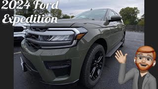 2024 Ford Expedition  Wild Green  First Look [upl. by Palmer345]