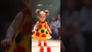 Food themed baby costumes cute fashionevent baby trending fashionshow [upl. by Kohler116]