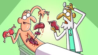 Cartoon Box Top 10 Surgeries  The BEST of Carton Box  Hilarious Surgery Compilation [upl. by Wilkens]