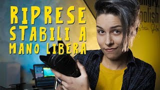 RIPRESE Stabili a MANO LIBERA  Movimenti di Camera [upl. by Ykcim]