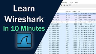 Learn Wireshark in 10 minutes  Wireshark Tutorial for Beginners [upl. by Nedyarb]