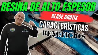 RESINA DE ALTO ESPESOR CARACTERÍSTICAS Y BENEFICIOS [upl. by Thorwald717]