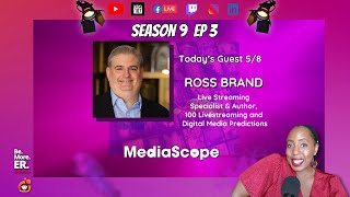 MediaScope S9 Ep 3  Convo with Ross Brand [upl. by Saucy]