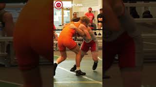 Mikey Cronkite scrambles to a headlock against John Slump [upl. by Shinberg]