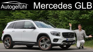 Mercedes GLB 250 FULL REVIEW allnew SUV between GLA and GLC  Autogefühl [upl. by Notsej]