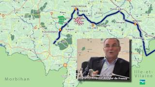 BHinault commente le parcours costarmoricain du Tour de France 2015 [upl. by Granese]