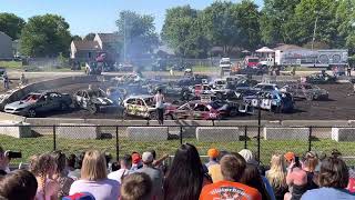 61922 Sangamon County Fair Demo Derby Gut N Go [upl. by Ydnarb]