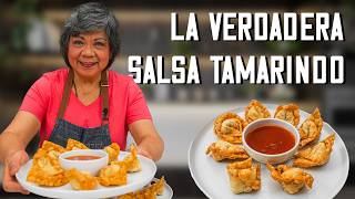 CÓMO PREPARAR LOS VERDADEROS WANTANES CON SALSA TAMARINDO  ELEVA TU JUEGO CULINARIO CON PATI CHONG [upl. by Cassey]