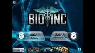 BIO INC Juego iOs  Introducción en Español [upl. by Yraht]