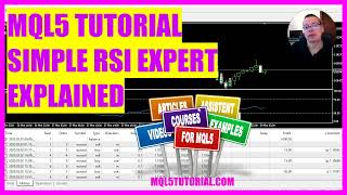 MQL5 TUTORIAL  SIMPLE RSI EXPERT ADVISOR EXPLAINED [upl. by Bala968]