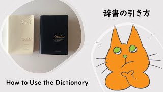 和英辞書・英和辞書の使い方＊How the Use the Dictionary [upl. by Hsatan354]