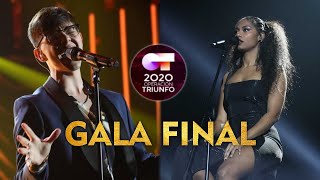 OT 2020  Top 13 actuaciones de la Gala Final [upl. by Anele]