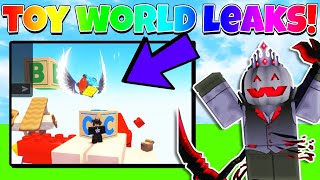 🎁 TOY WORLD UPDATE LEAKS in Tapping legends Final [upl. by Amatruda]