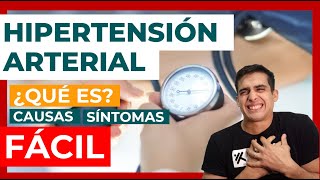 💓 HIPERTENSIÓN ARTERIAL  Causas síntomas ejercicios tratamiento [upl. by Kohl787]