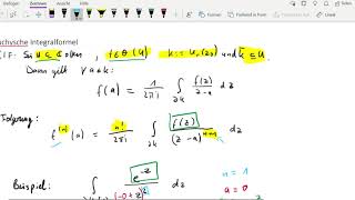 Integral mittels Cauchyscher Integralformel berechnen [upl. by Putnem714]