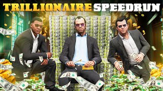 Whats The Fastest You Can Become A TRILLIONAIRE In GTA 5 World Record [upl. by Petronille]