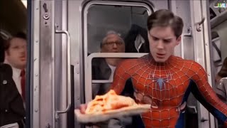 WTF AI  SpiderMan Cant Stop The Train Because Hes Too Hungry [upl. by Leith]