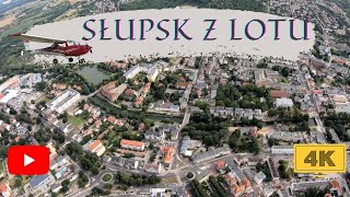 Słupsk z lotu ptaka [upl. by Jeffrey]