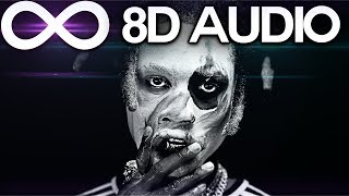 Denzel Curry  BLACK METAL TERRORIST  13MT 🔊8D AUDIO🔊 [upl. by Nylatsyrc]