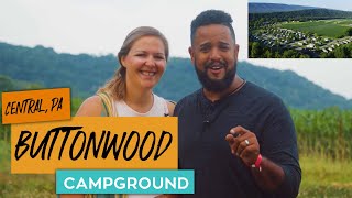 BEST CAMPGROUND IN CENTRAL PA  BUTTONWOOD [upl. by Ekihc]