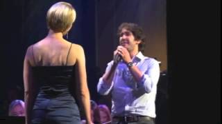 Bridge over Troubled Water The Power of Music Josh Groban and Jen Malenke [upl. by Kathe]