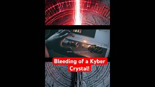 Dagan Gera bleeds his Kyber Crystal to become dark side gaming starwars jedi lightsaber [upl. by Karrah743]