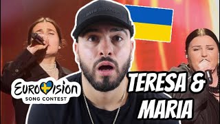 🇺🇦 Alyona Alyona amp Jerry Heil  Teresa amp Maria Ukraine Eurovision 2024 British REACTION [upl. by Tracay129]