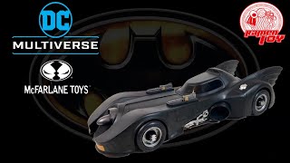 McFarlane Batman 89 Batmobile PLUS Ramen Toys CAG Set Review [upl. by Netsud]