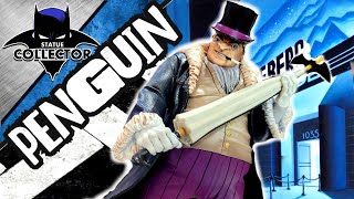 PENGUIN DC GALLERY DIORAMA STATUE REVIEW  Diamond Select Toys [upl. by Barmen]