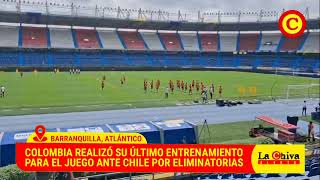 Todo listo para Colombia enfrentar a Chile [upl. by Rosabelle]