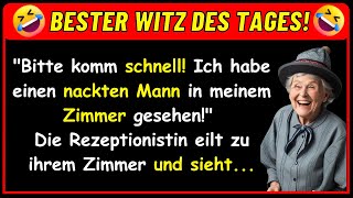 🤣 LUSTIGSTER WITZ DES TAGES 80jährige Bertha eilt um zwei Uhr morgens zur Hotelrezeption [upl. by Emmeram]