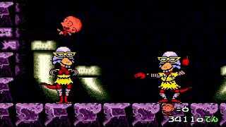 BONKS ADVENTURE  Stage 2 Boss Fight  PCEngine [upl. by Iden]