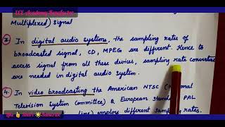 DSP  Applications amp Advantages of multirate signal processing ECE Academy Benefactor [upl. by Nylloh]