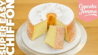 Classic Chiffon Cake Recipe  a baking musthave  Cupcake Jemma [upl. by Sergent602]