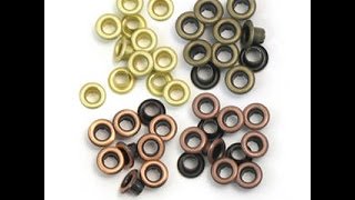 How to set eyelets [upl. by Ravo862]