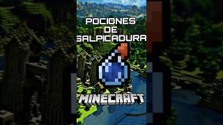 CÓMO HACER POCIONES DE SALPICADURA en MINECRAFT 💦 [upl. by Orit]