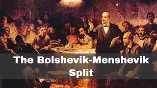 17th November 1903 The BolshevikMenshevik split within the Russian Social Democratic Labour Party [upl. by Lrak593]