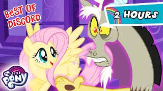 My Little Pony Friendship is Magic  Discord 🐉  BEST Episodes  2 Hours [upl. by Romalda]