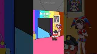 Help ANXIETY Find Baby Pomni  Inside Out 2 InsideOut2PoppyPlaytimeChapter3funnyanimationtoons [upl. by Ettenay]