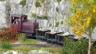 Die Steinbruchbahn im Bücherregal  Eisenbahnromantik auf schmaler Spur in H0e [upl. by Semajwerdna]